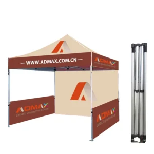 10×10 Outdoor Waterproof Aluminum Pop-Up Portable Foldable Fire-Retardant UV-Resistant Canopy Tent Set