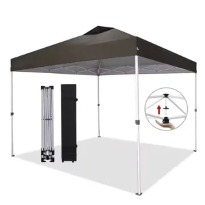 10×10 Oxford Cloth Pop-Up Canopy Tent Waterproof Portable Sports Tent with Wheel Carry Bag
