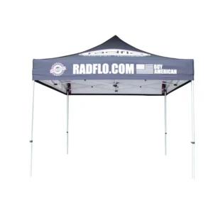 10×10 Pop Canopy Tent Advertising UV Resistant Waterproof Commercial Outdoor Indoor Shelter Aluminum Frame Customizable Color