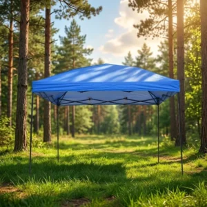 10×10 Pop-Up Canopy Tent Folding Market Vendor Tent for Outdoor Promotional Events