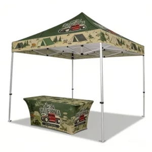 10×10 Pop-Up Trade Show Tent for Outdoor Exhibition and Event Display