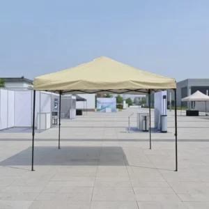 10×10 Pop-up Canopy Tent, Folding Outdoor Event Tent with Standard Steel Frame and Waterproof Fabric