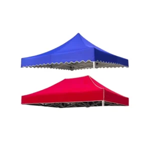 10×10 Pop up Canopy Tent with Air Vent and Adjustable Elastic Strap Oxford Cloth Top Replacement Roof Optional Sidewall