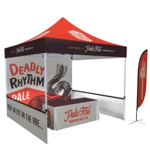 10×10 Portable Aluminum Alloy Waterproof Indoor Outdoor Canopy Tent with Custom Logo