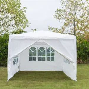 10×10 Portable Folding Tent Side Walls 3×3 Pop-Up Garden Gazebo Canopy Window Waterproof for Indoor/Outdoor Exhibition