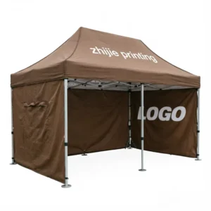 10×10 Waterproof Aluminum Alloy Printed Pop-Up Trade Show Tent Canopy