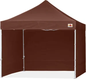 10×10 ft Commercial Waterproof Pop-up Canopy Tent with UV Protection for Outdoor Events