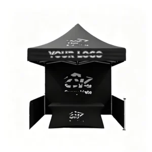 10×10 ft Customizable Advertising Canopy Tent with Wall Sidewalls for Events and Exhibitions July 4th
