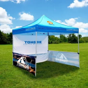 10×10 ft Pop-Up Canopy Tent, Waterproof Folding Gazebo for Outdoor Events