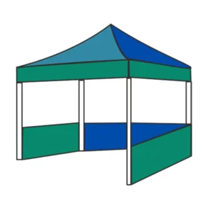 10x10ft 3x3m Factory Instant Marquee Folding Aluminium Custom Pop-Up Event Trade Show Tent