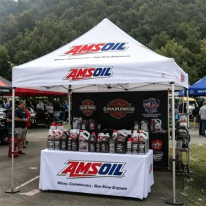 10x10ft/3x3m Portable Waterproof Oxford Fabric Marquee Tent with Windows and Door
