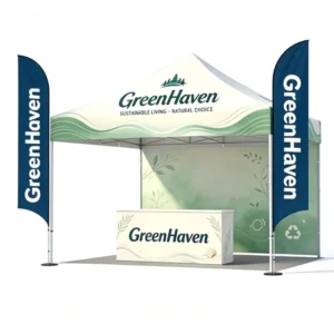 10x10ft 600D Oxford Waterproof Aluminum Frame UV Resistant Fire Retardant Advertising Tent Tradeshow Giveaways