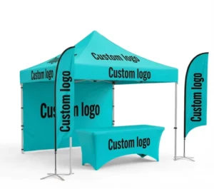 10x10ft Aluminum Waterproof Eco-Friendly Portable Indoor Outdoor Promotional Exhibition Stand Trade Show Pop-Up Tent