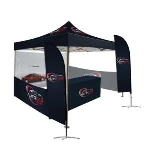 10x10ft Custom Print Canopy Tent for Trade Shows