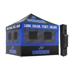 10x10ft Folding Pop up Custom Printed Food Tent for Outdoor Trade Show