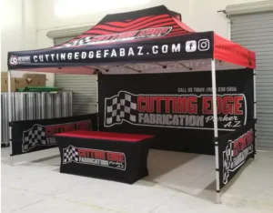 10x10ft Four-Season Pop-Up Tent 600D Oxford 40mm Aluminum Frame Quick Automatic Opening Waterproof (1500-2000mm) Custom Printing
