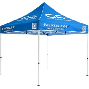 10x10ft Heavy Duty Outdoor Canopy Tent with UV Resistance and Waterproofing for Trade Fair Events and Exhibitions