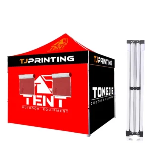 10x10ft Heavy-Duty Pop-Up Gazebo Tent Frame for Market Fairs, Trade Shows, and Outdoor Advertising Events