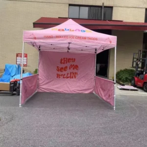 10x10ft Outdoor Folding Hot Selling Aluminum Frame Pop up Canopy Exhibition Event Promotional Trade Show Tent