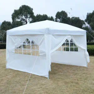 10x10ft Outdoor Folding Pop up Tent Party Event Canopy Gazebo Trade Show Tent With Side Walls