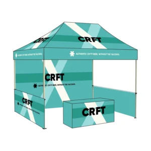 10x10ft Portable Custom Printed Outdoor Exhibition Booth Trade Show Tent with Steel Frame