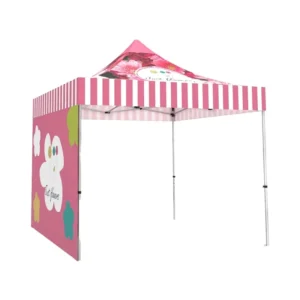 10x10ft Steel Frame Instant Shelter Waterproof UV50+ Protection for Fair Booths