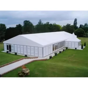 10×12 10×50 Trade Show Canopy White PVC 20×30 Outside Event Tent for Party Wedding