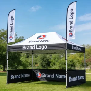 10x15ft Aluminum Frame Foldable Marquee Gazebo Canopy Tent, 3×4.5m