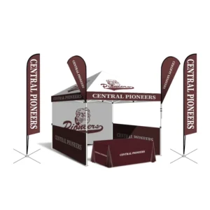 10×20 Advertising Logo Outdoor Aluminum Trade Show Exhibition Event Marquee Gazebo Canopy Pop-Up Custom Printed Tent