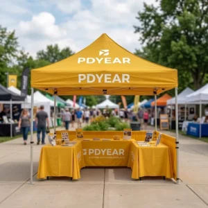 10×20 Durable Commercial Pop-up Canopy Tent with Frame for Marketing Events