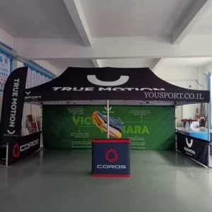 10×20′ Fold Easy Pop up Trade Show Tent Portable Outdoor Waterproof Custom Printed 10X10 Advertising Tent