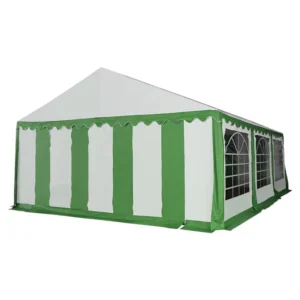 10’x20′ Manual Steel Frame Polyester Four-Season UV-Resistant Market Marquee Tent for Events