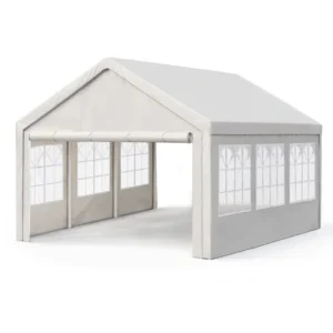 10’x20′ Removable Sidewalls Carport Canopy Party Tent Gazebo for Commercial Weddings BBQ