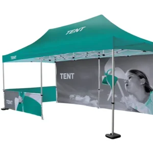 10×20 ft Custom 3*6 m Pop up Gazebo Tent for Outdoor Exhibition Steel Advertising