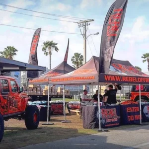 10x20FT Custom Printed Marquee Trade Show Tent for Outdoor Events and Booths