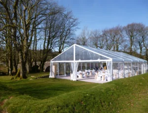 10×40 Wedding Outdoor Tent for 300 People Capacity 800Sqm Large Marquee Marriage Tent