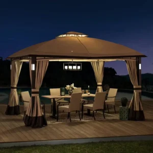 11’x13′ Pop-up Canopy Tent Outdoor Trade Show Gazebo