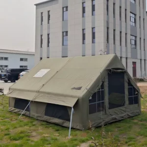 12㎡ Inflatable Camping Tent 300D 420D 600D Oxford Fabric Luxury Outdoor Glamping Tent Supplier Factory Direct