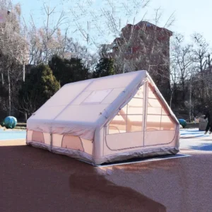 12 Luxury 3000+ Waterproof Oxford Triple Layer Four-season Quick Automatic Opening Multi-Person Inflatable Tent