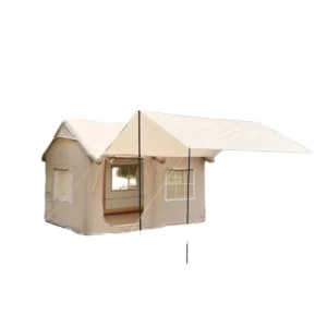 12 Sqm Big Outdoor Inflatable Camping Tent with Large Star-gazing Roof Windows