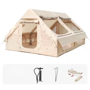 12 Square Meter 300D Oxford PVC Inflatable Camping Tent