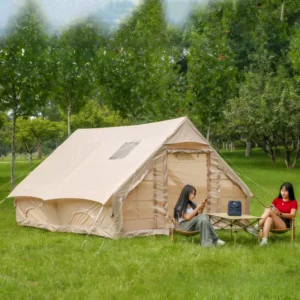 12 Square Meters Air Glamping Tent Outdoor Waterproof Large Party Tent Inflatable House Tent for Camping Events