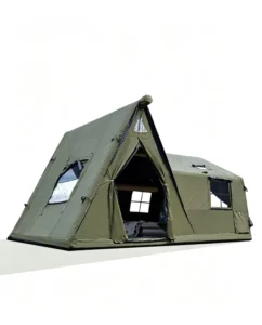 12.6 Sqm Portable Four-Season Large Inflatable Camping Tent Waterproof Sunproof 420D Oxford Fabric Outdoor Family Camping Tents