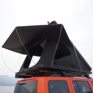 120Pro Aluminum Waterproof SUV Car Rooftop Tent Hard Shell Wedge Camping Tent for 4WD Overland Distributor