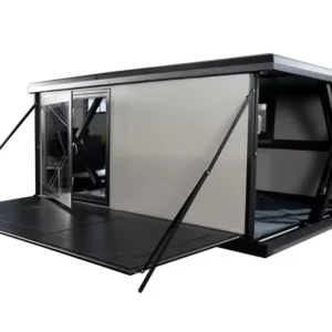 12V Electric Rooftop Tent Hard Shell Full Automatic Car Top Tent One Click Setup 4 Season Waterproof for SUV Camping