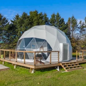 12m 20m Diameter Geodesic Large Luxury Camping Coody Starry Sky Spherical Hotel Tent Dome Tent for Events Outdoor
