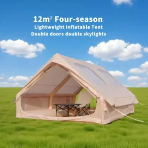 12m Four-season Lightweight Inflatable Roof Tent Waterproof Thickened Oxford Cloth Anti-peeping Single-layer Double