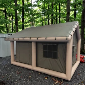 12sqm Inflatable Camping Tent CE Certified 600D Oxford Four Season Waterproof Air Tent Custom Logo OEM ODM
