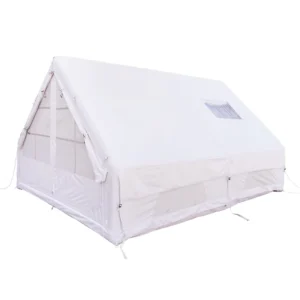 12sqm Oxford Inflatable Tent Double Door & Skylight Commercial Outdoor Camping Tent Weatherproof