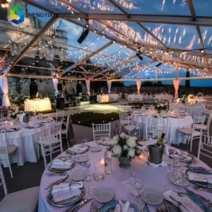 12x30m / 15x40m / 20x40m Aluminum Wedding Event Tent with PVC Roof